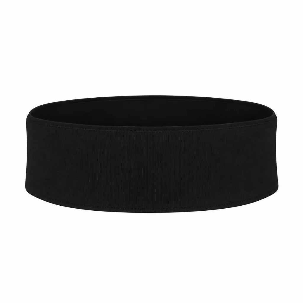 Ceinture running de couleur noire, vue générale