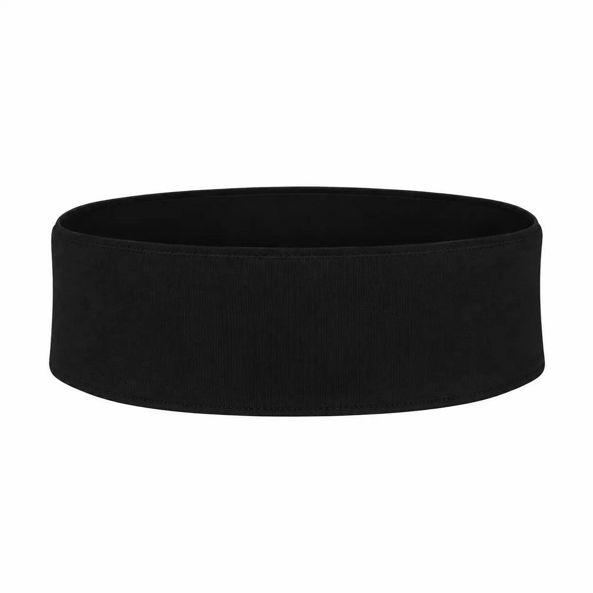 Ceinture running de couleur noire, vue générale